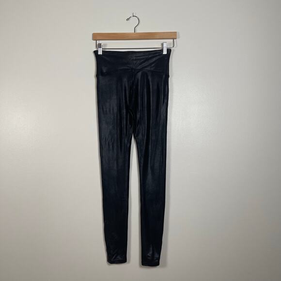 Spanx • Faux Leather Black Leggings - Picture 3 of 5